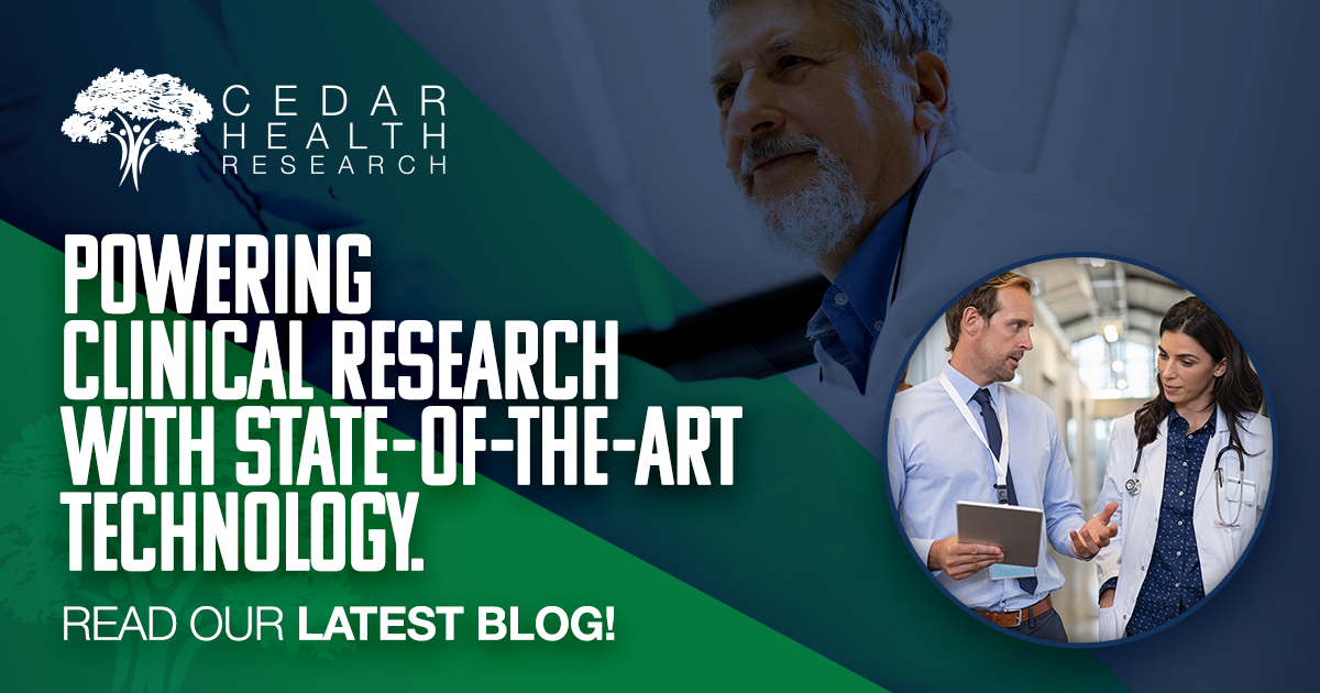 Cedar Health Research Powering Clinical Research with StateoftheArt