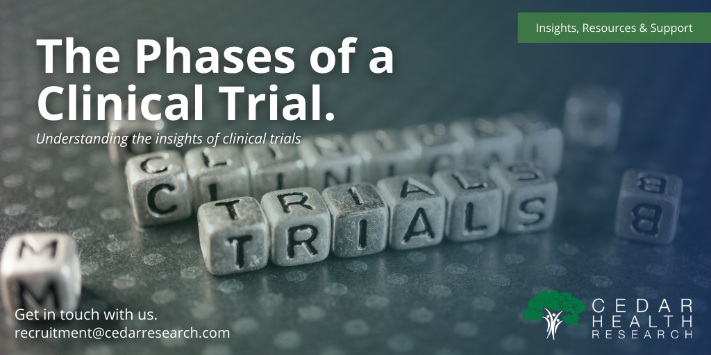 Phases of Clinical Trials Cedar Health Research