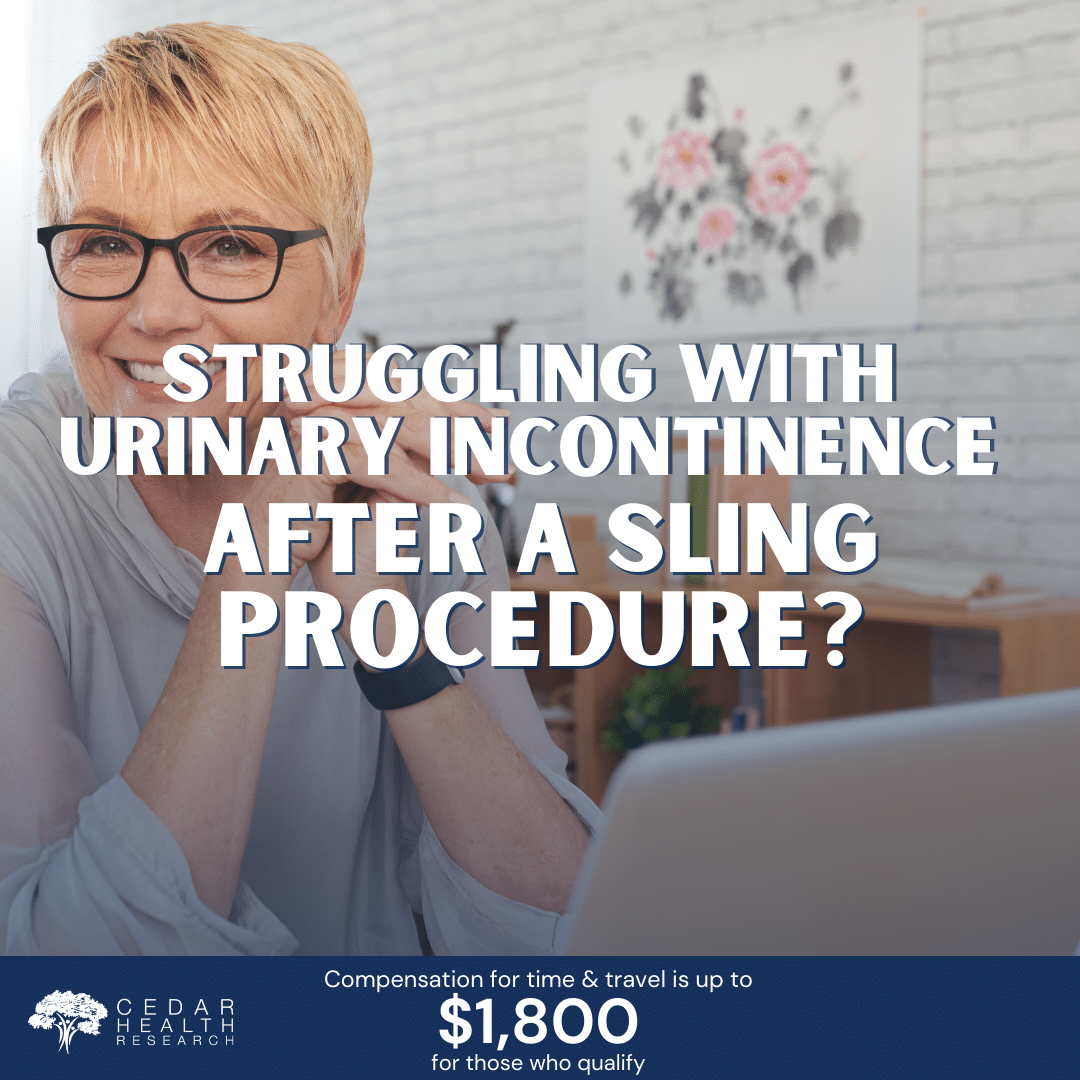 Stress Urinary Incontinence Cedar Health Research